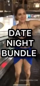 Date nights with me can be a little unpredictable hehe i love to be