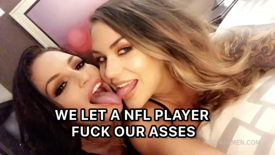 Tip now to seee us get fucked by an nfl player 