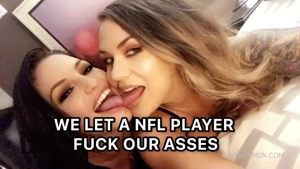 Tip now to seee us get fucked by an nfl player