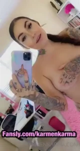 Brand new vid live on my feed now only at fans ly r karmen