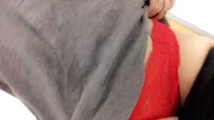 Another day another slutty gym bathroom video