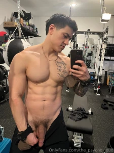 Love working out in this gym so i can keep my dick out part 2
