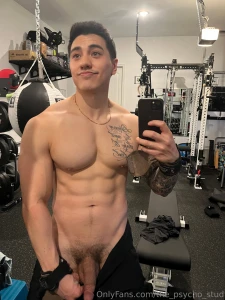 Love working out in this gym so i can keep my dick out part 3