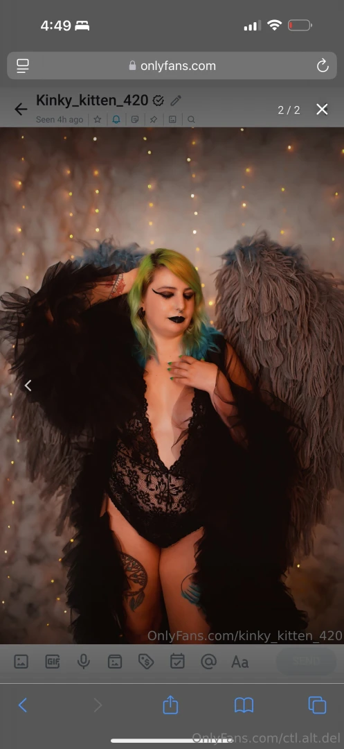 This kinky kitten is ready to play she willl be posting free teases part 4 