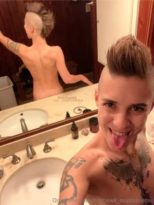 The hawk and i wish you - a very merry christmas - a badass yule - a