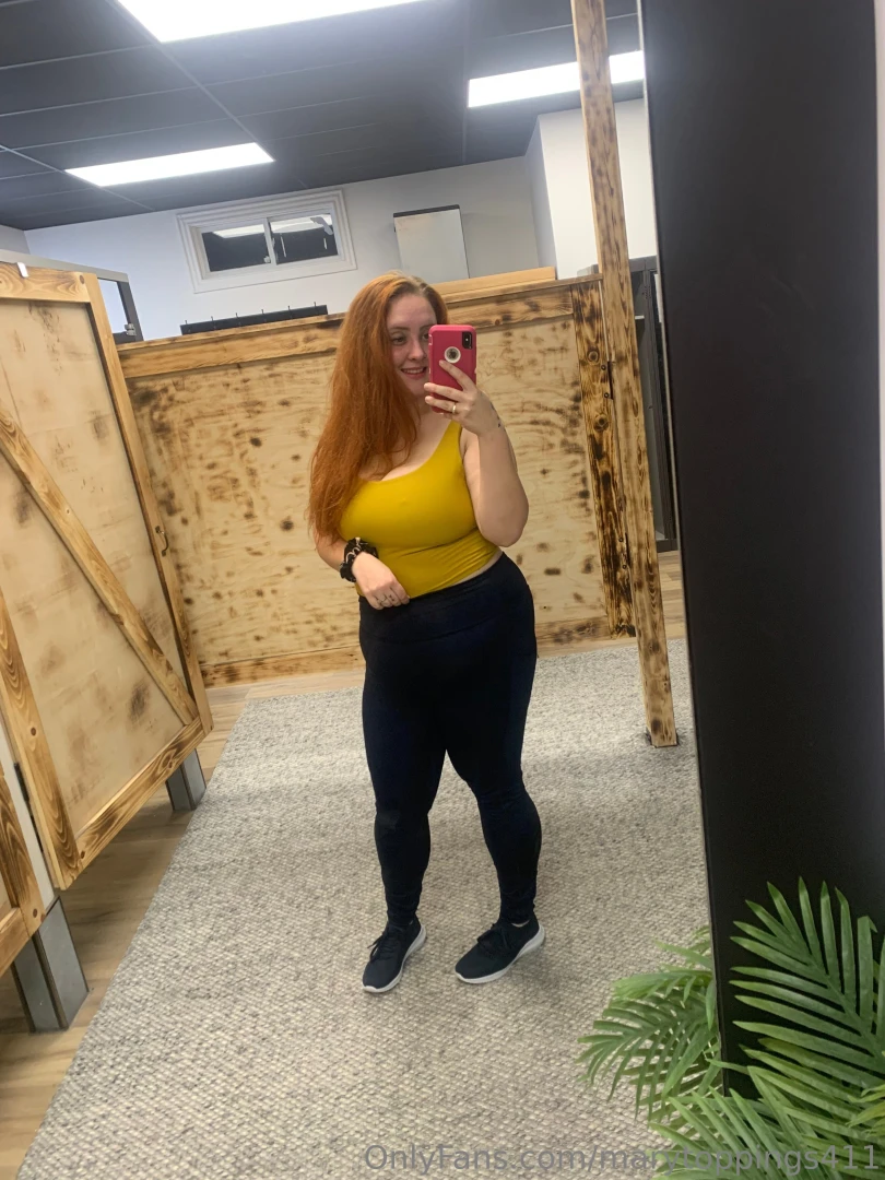 Just a little workout selfie from my last workout 