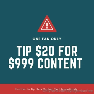 First fan to tip hurry part 1