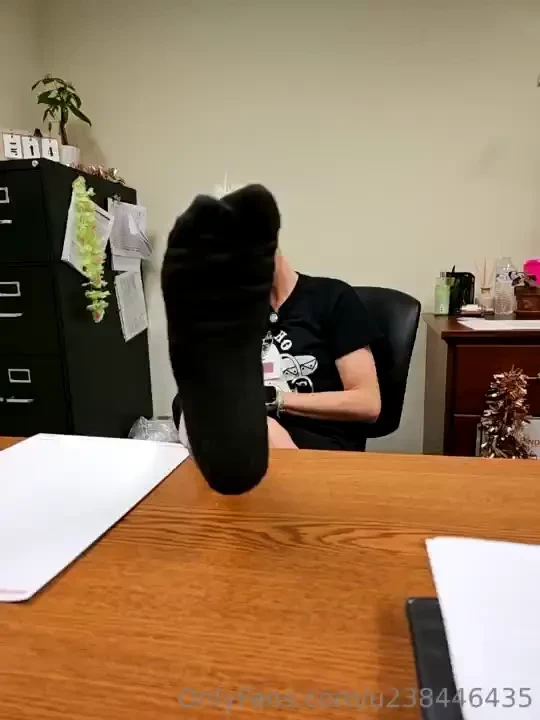 Just started my nursing shift for tips maybe the socks will come off 