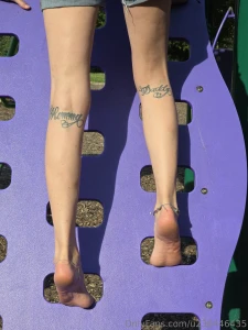 Just climbing at the park