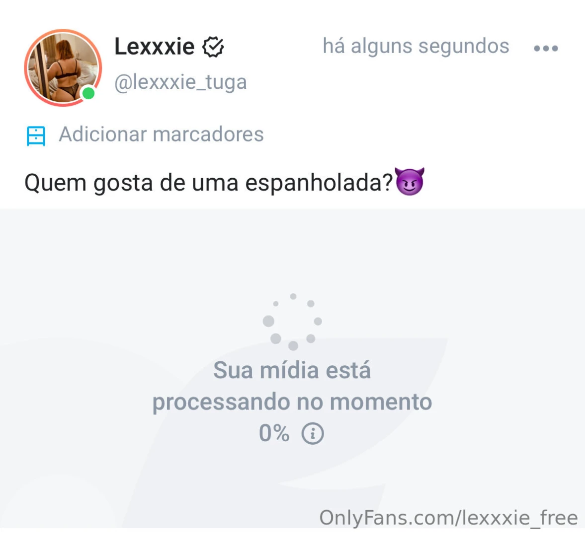Novo v deo https onlyfans com lexxxie_tuga 