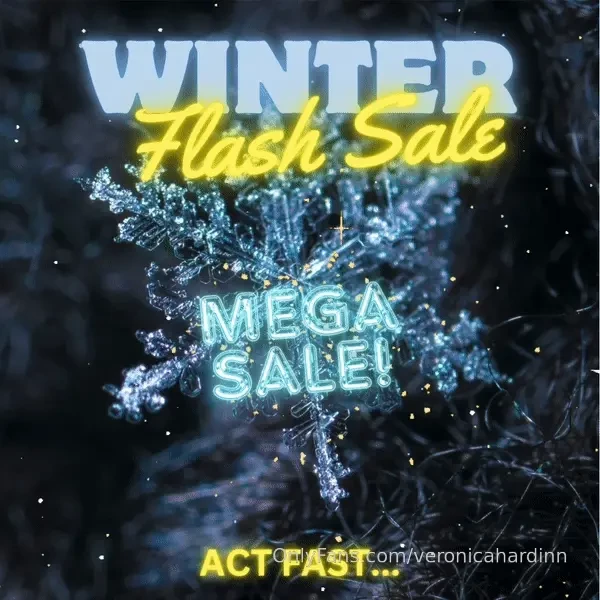 Im only giving my loyal fans this flash sale so if you see this tip 10 