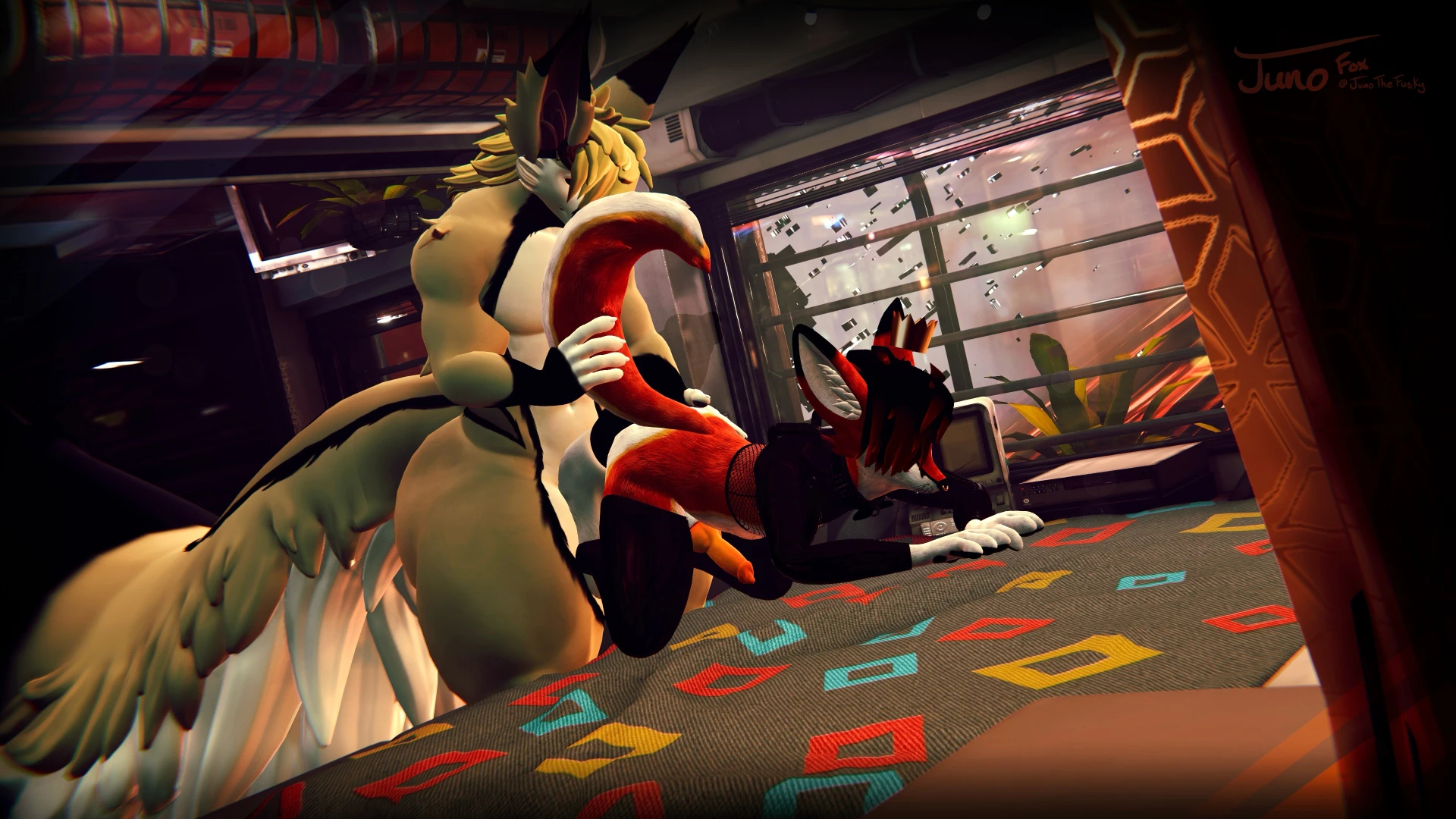 Foxes can take anything ____________________________ taking in a very 