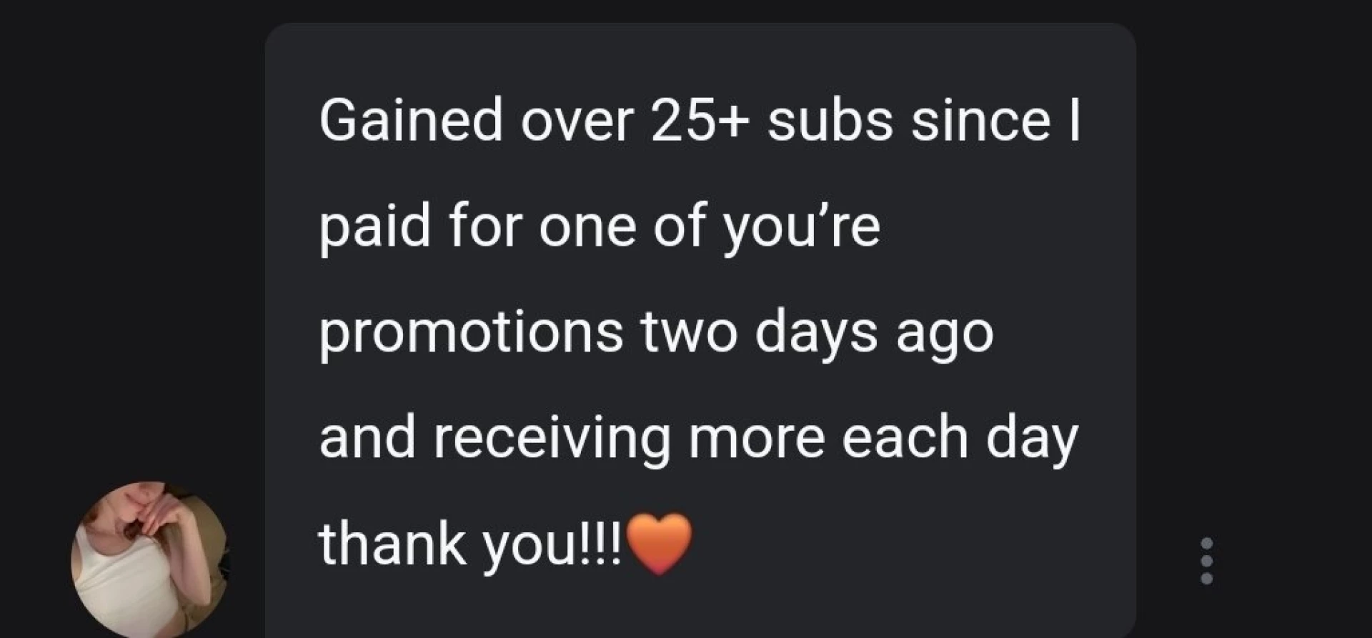 Thank you yukisantana for the promo review 