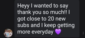 Thank you amythestbabyxo for the promo review