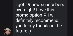 Thank you so much xmixx22 for the promo review