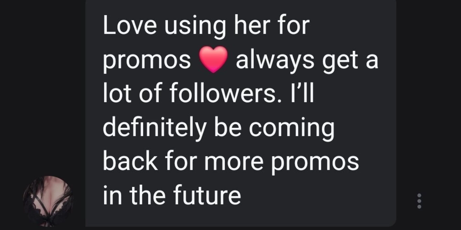 Thank you goddessluna420 for the promo review part 1 