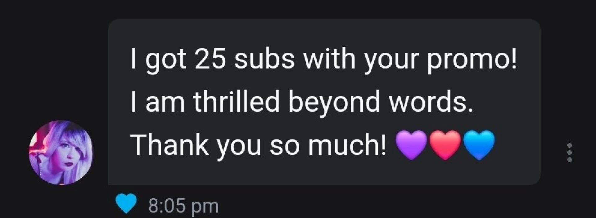 Thank you so much violet vixens for the promo review 