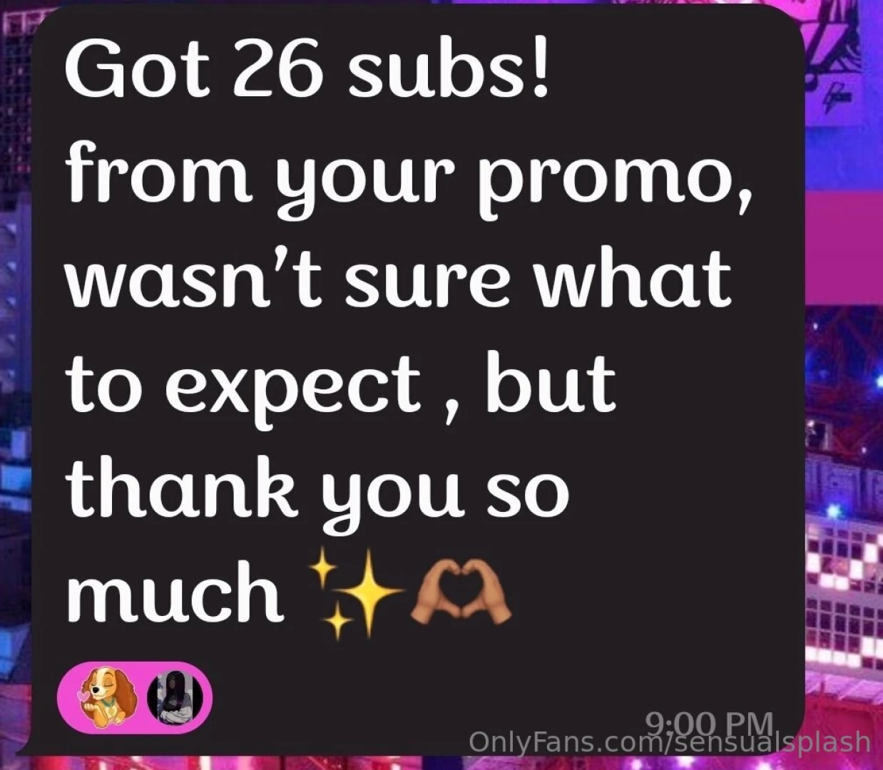 Thank you malcolmandyvette for the promo review 