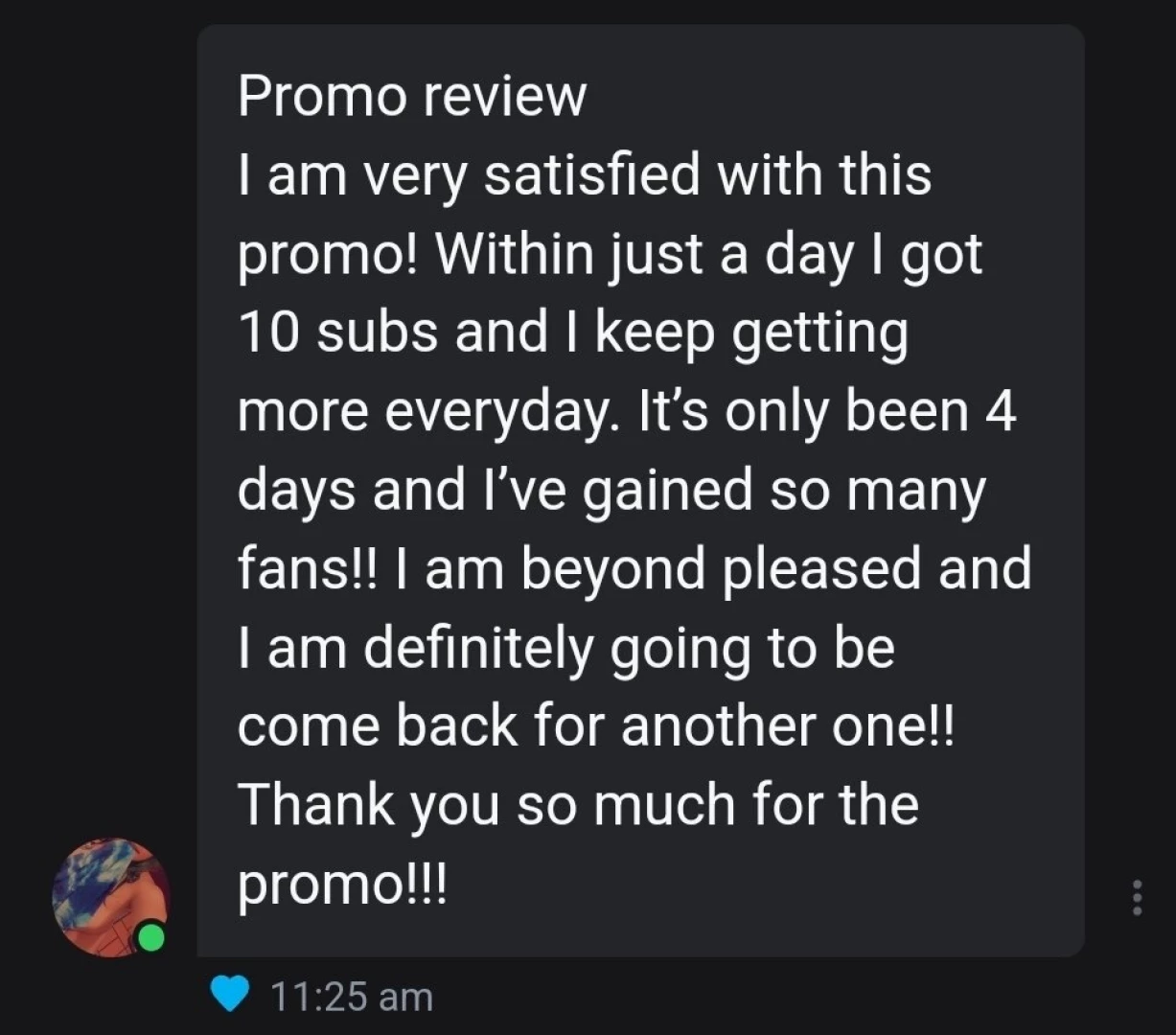 Thank you so much mamaneko89 for the promo review 