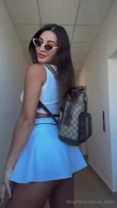 A video for those of you who ve wanted to look up my skirt for a long