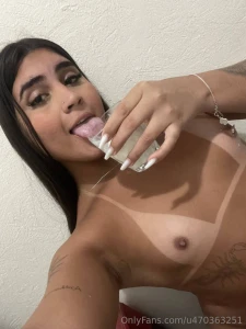 Milk does a body good but i think i taste even better every drop is