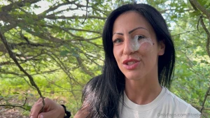 New outdoor eye cum video will be uploaded soon huge thick load of cum part 4