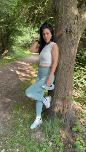 New outdoor eye cum video will be uploaded soon huge thick load of cum part 2