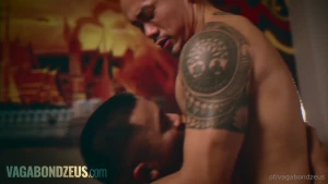 Title and kensuki finally go head-to-head and ass-to-ass flip-fucking