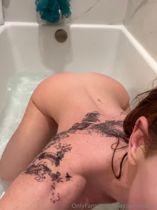 I got temporary tattoos for the back too tried to approximate what the