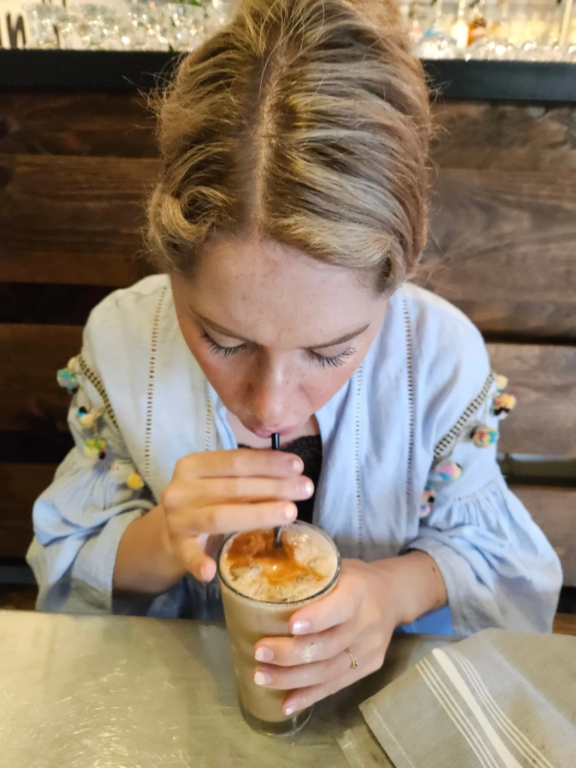 My mom took me out for breakfast today happy day so far for my part 1 