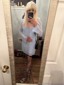 Loving this blue dress definitely one of my favorites part 1