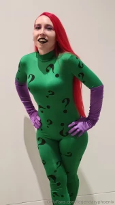 Pretty pleased with my gender swapped riddler part 1