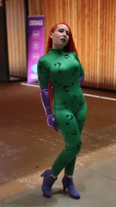 Pretty pleased with my gender swapped riddler