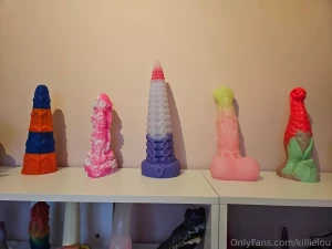 An updated toy collection any of these can be requested in a video part 2