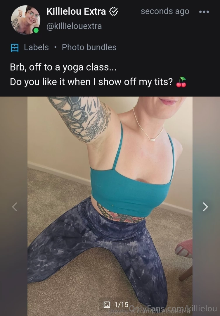 Brand new photoset just dropped on killielouextra https onlyfans com 