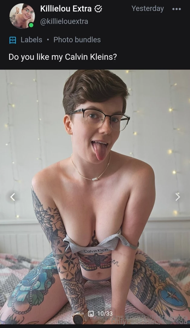 Don t miss the newest photoset on killielouextra https onlyfans com 