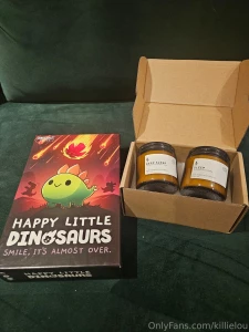 A lovely little gift from my wishlist arrived today two things i love