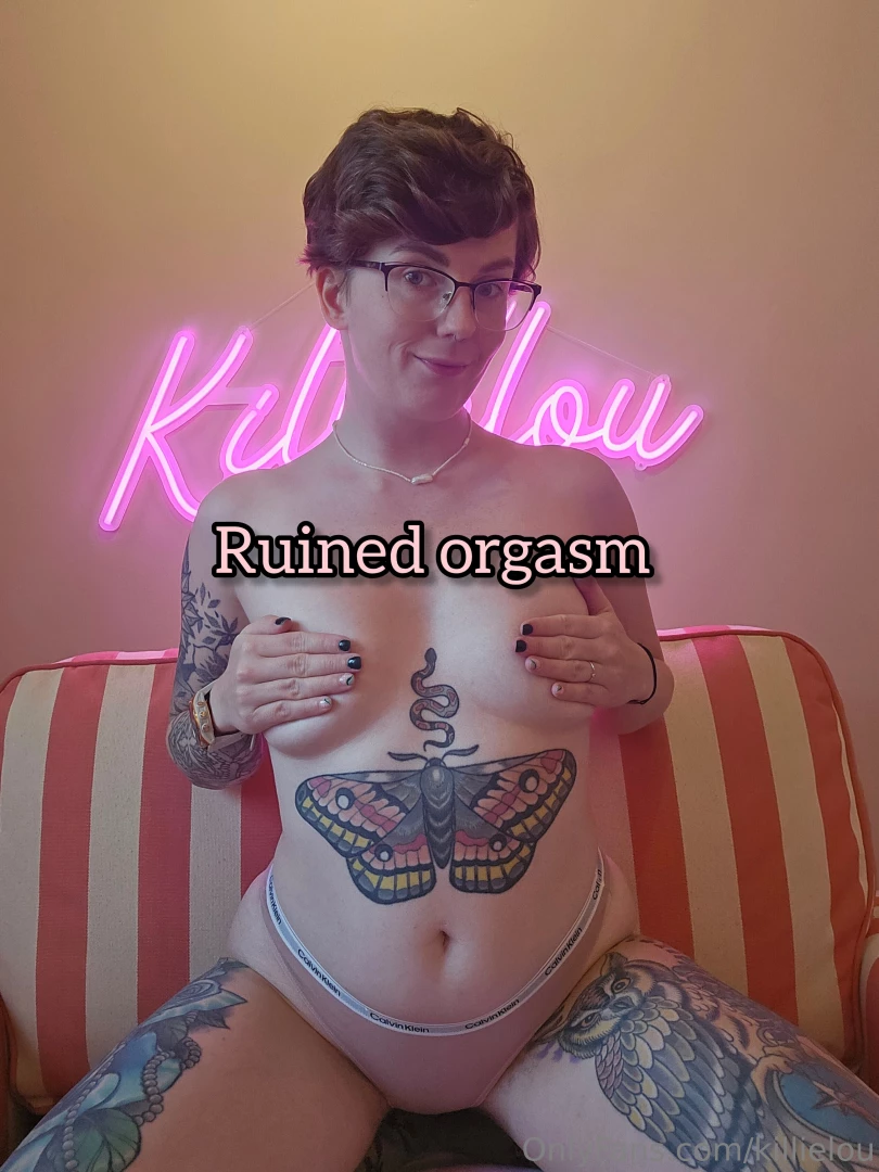 Ruined orgasm you re to do everything i tell you when you watch this 