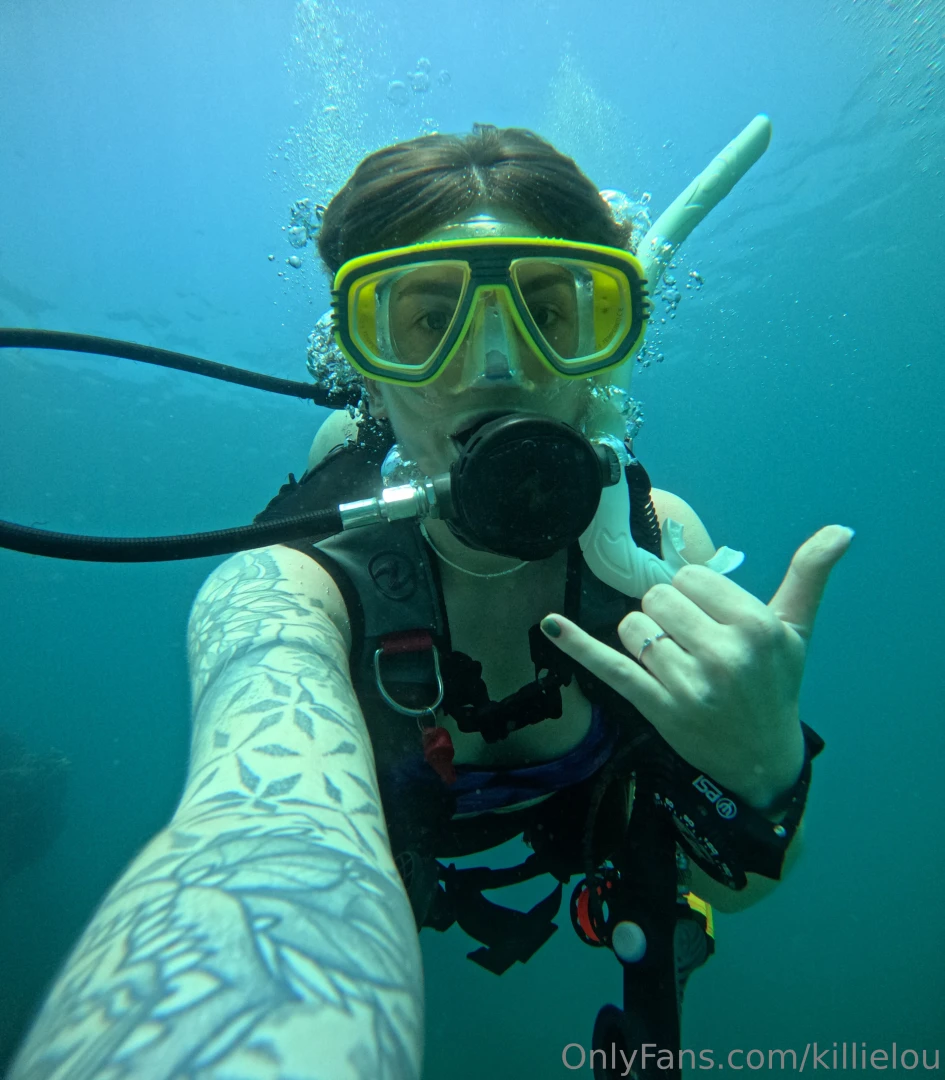 I m about to check off another bucket list dream scuba diving in the 