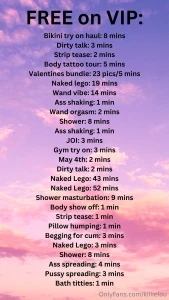 You get access to alllll these videos when you sub to killielouextra