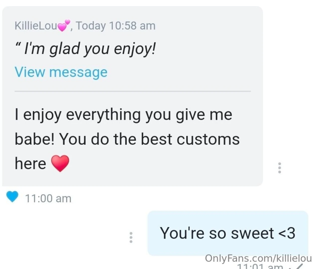 Some recent custom reviews 