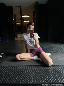 Morning stretching fyp cute cutie adorable yoga stretching legs socks part 2