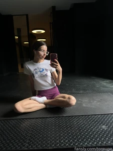 Morning stretching fyp cute cutie adorable yoga stretching legs socks part 1