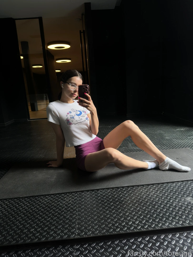 Morning stretching fyp cute cutie adorable yoga stretching legs socks part 3 