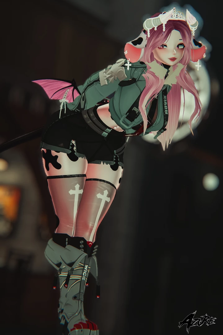 You ve certainly caught my gaze babes pinup janedoe cow bimbo vtuber 