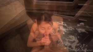 Bg interracial bath fuck after having dinner with my friend jaydoko69