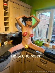 Sexy body suit in kitchen including naked bundle 9 photo s and a video part 6