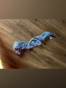 When the latch unhooks and the beautiful mounds are fully released and