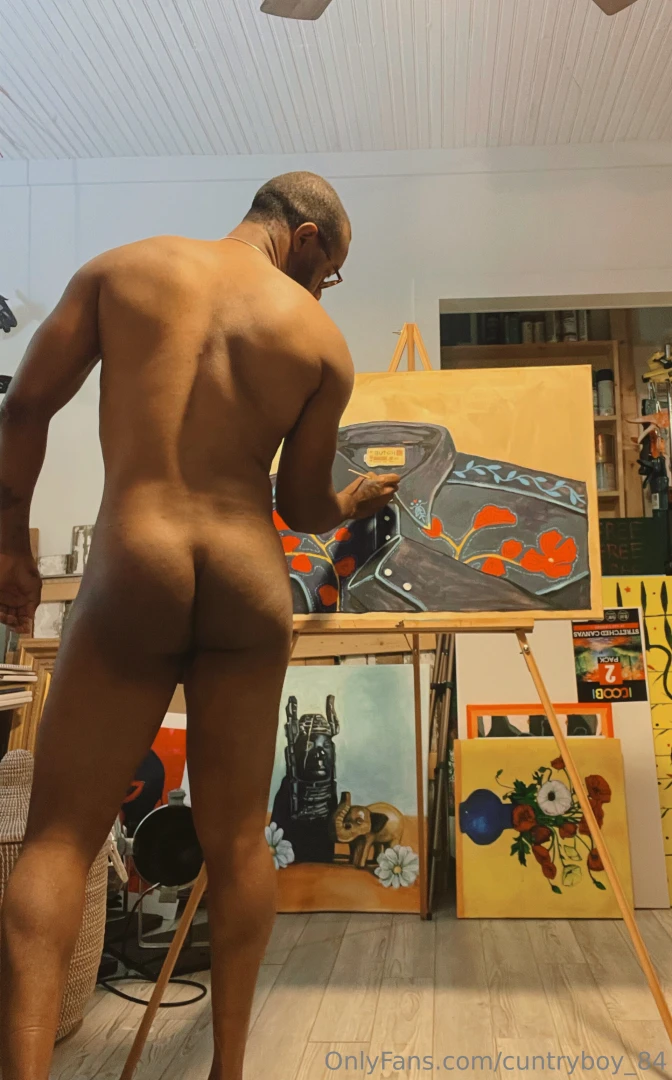 Live nude painting part 2 