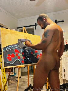 Live nude painting part 3